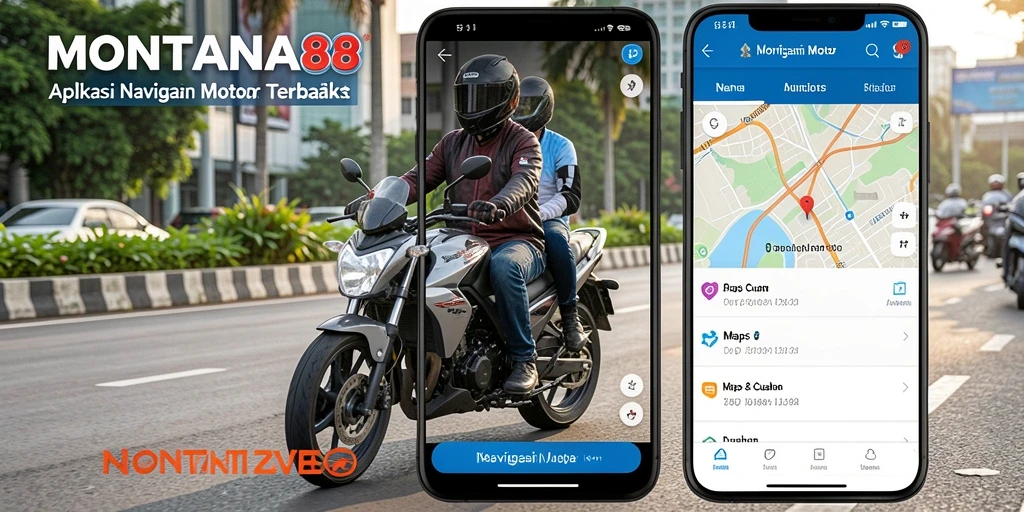 Antarmuka MONTANA88 menampilkan fungsi Navigasi Motor yang intuitif.